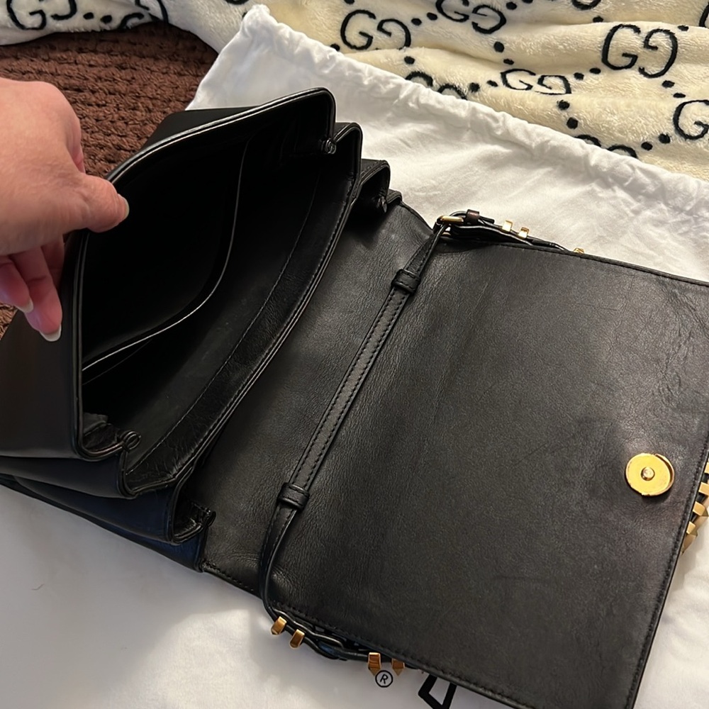 Authentic Mcm Python Soft Leather Shoulder/Clutch… - image 4